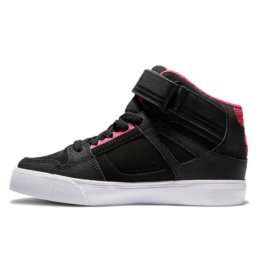 DC Shoes Kids' Pure High Elastic Lace High-Top Shoes | Sneakers