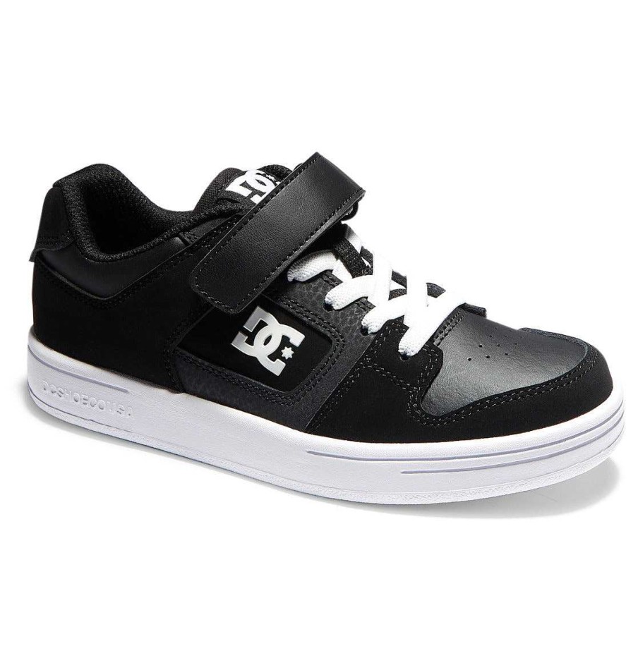 DC Shoes Kids' Manteca 4 Elastic Lace Shoes | Skate