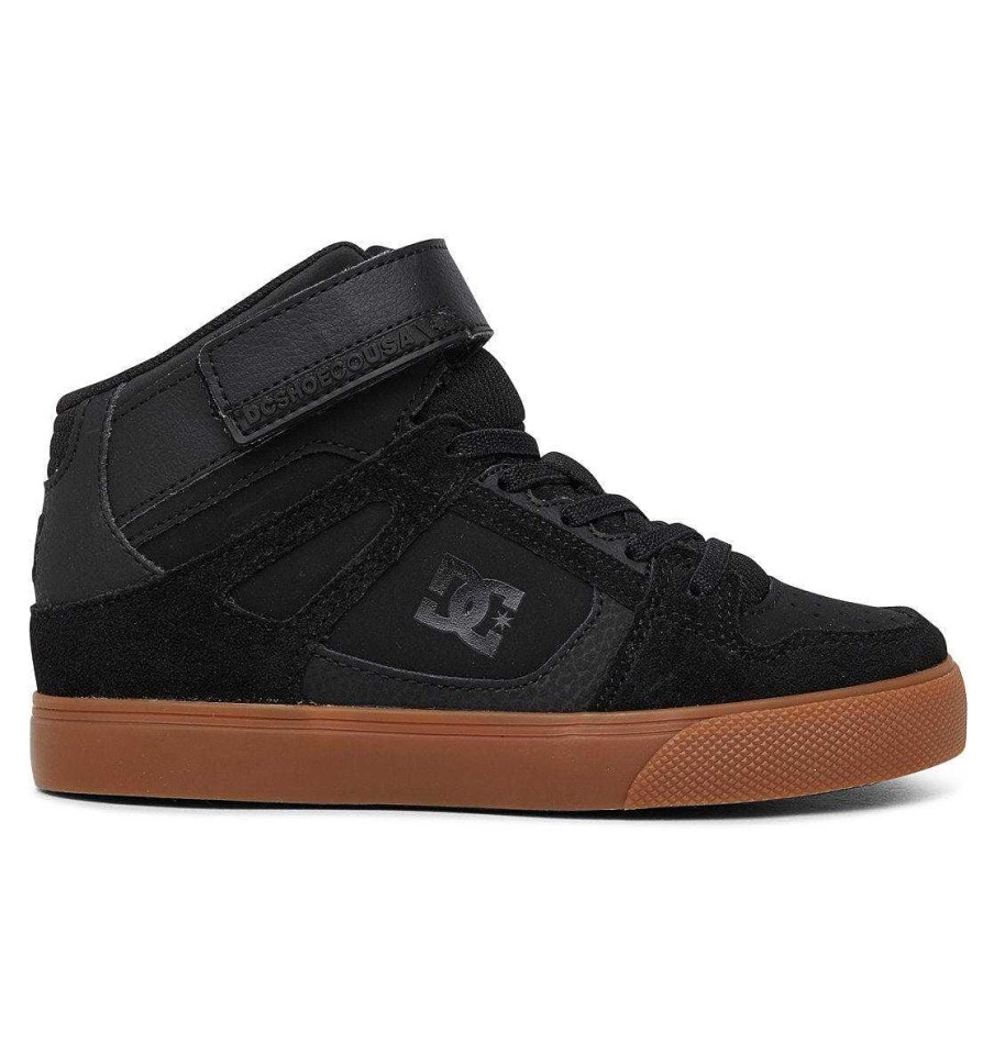 DC Shoes Kids' Pure High Elastic Lace High-Top Shoes | Sneakers