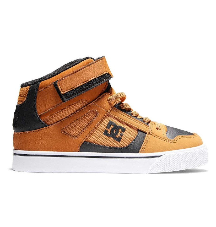 DC Shoes Kids' Pure High Elastic Lace High-Top Shoes | Sneakers