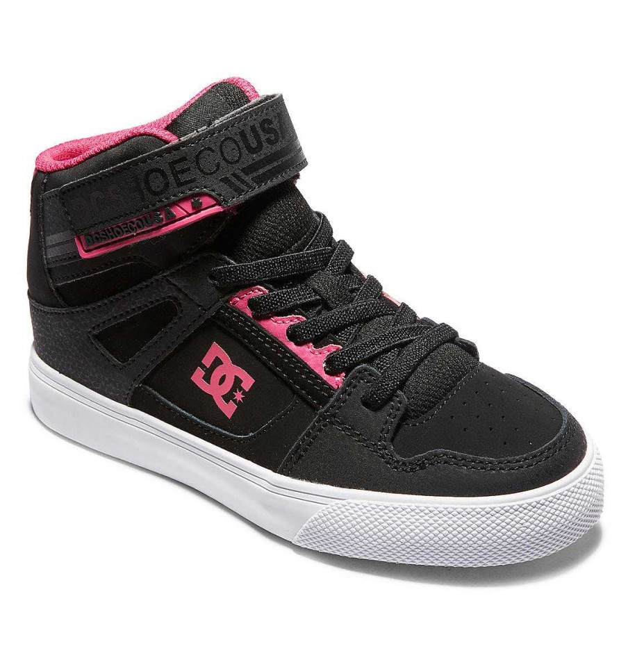 DC Shoes Kids' Pure High Elastic Lace High-Top Shoes | Sneakers